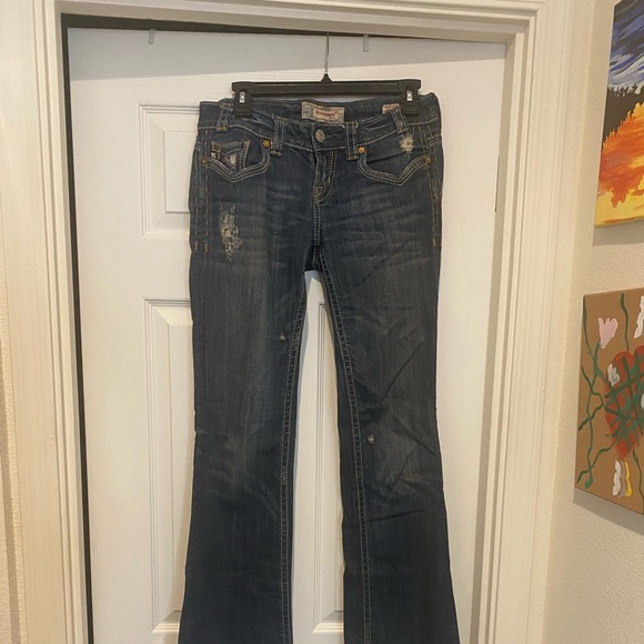 MEK denim women’s Oaxaca bootcut jeans 27 x 34 - Picture 2 of 4